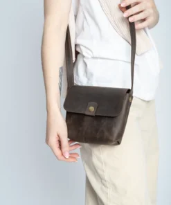 Leather crossbody bag,leather handbag,Women city Bag,Cute Leather Purse